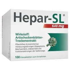 Outlet Hepar-SL ® 640 mg Filmtabletten, 100 St