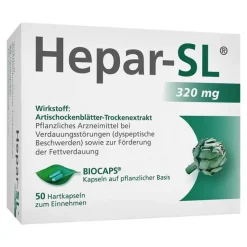 ® 320 mg Hartkapseln, 50 St Verdauung|Galle Medikamente