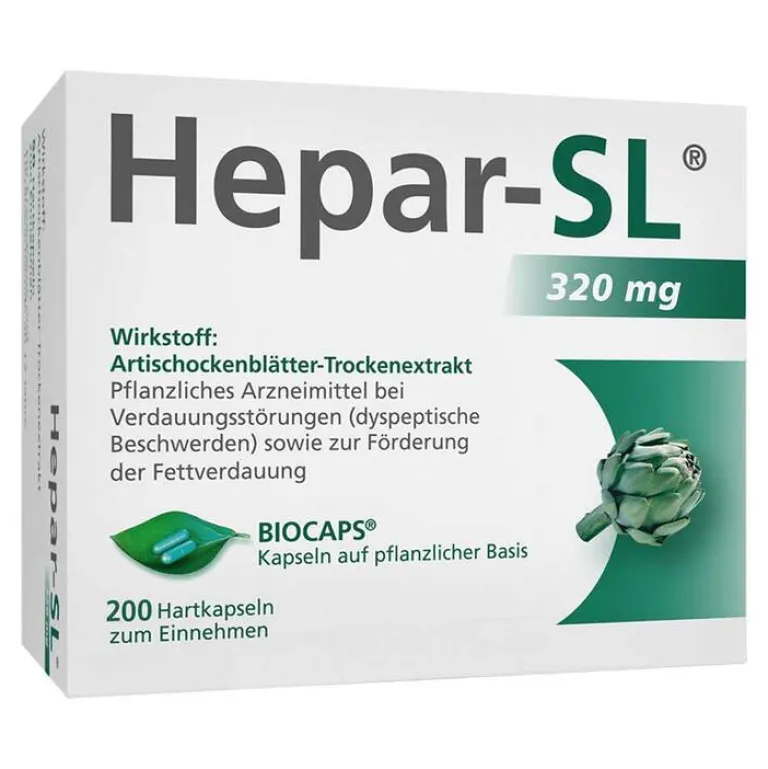 Hot Hepar-SL ® 320 mg Hartkapseln, 200 St