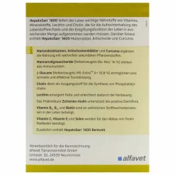 Hepatosan 1600 Tabletten Ergänzungsfuttermittel für Hund und Katze, 120 St Futter & Snacks|Futter & Snacks