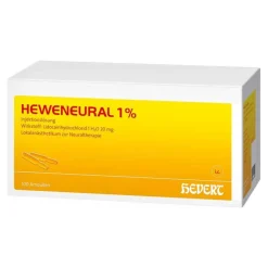 Heweneural 1% Ampullen, 100X2 ml Lidocain