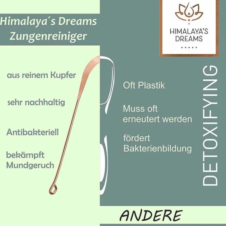 Clearance Ayurveda Zungenreiniger 2er Set, 1 P Mund- Und Zahnpflege