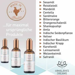 Himalayas Dreams Ayurveda Körper & Gesichtsöl Centella, 100 ml