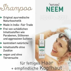 Hot Ayurveda Shampoo Neem, 200 ml Haarpflege