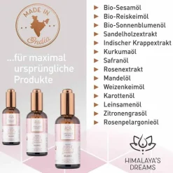 Hot Ayurveda Körper & Gesichtsöl Rose, 100 ml Körperöle|Gesichtsöle