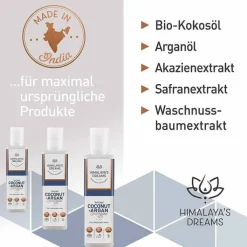 Himalayas Dreams Ayurveda Shampoo Coconut & Argan, 200 ml