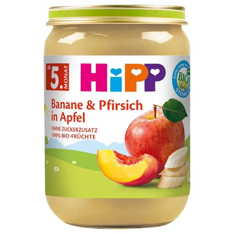 Online Hipp Früchte Banane / Pfirsich / Apfel, 190 g