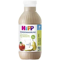 Hot Hipp Sondennahrung Milch Apfel & Birne Kunststoff Fl., 500 ml