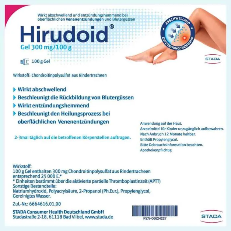 Hot Hirudoid ® Gel, 100 g