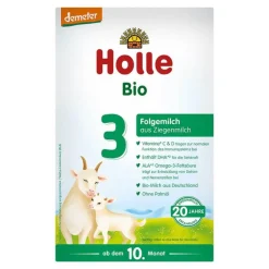 Clearance Bio Folgemilch 3 auf Ziegenmilchbasis Pulver, 400 g Babymilch|Sonstige Bio Produkte