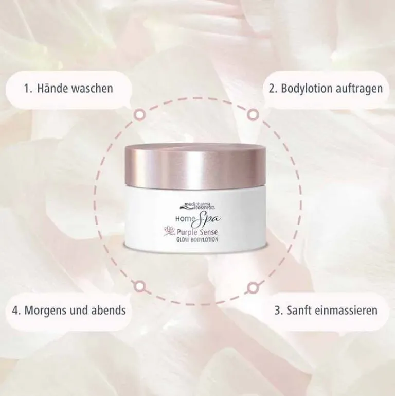 Discount Home Spa Purple Sense Glow Bodylotion, 250 ml