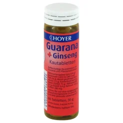 Hoyer Guarana & Ginseng Kautabletten, 60 St