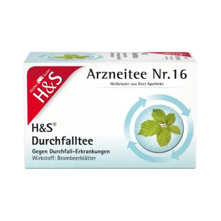 H&S Durchfalltee Filterbeutel, 20X1.5 g