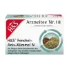 New H&S Fenchel-Anis-Kümmel N Filterbeutel, 20X2.0 g Magentee