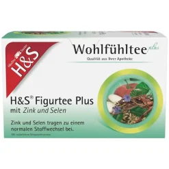 Best H&S Tee H&S Figurtee Plus mit Zink und Selen Filterbeutel, 20X1.5 g