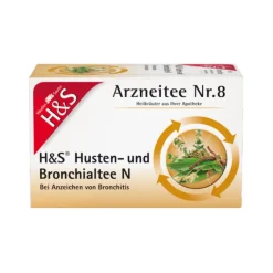 Discount H&S Husten- und Bronchialtee N Filterbeutel, 20X2.0 g Erkältungstee