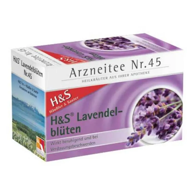 Hot H&S Lavendelblüten Filterbeutel, 20X1.0 g Beruhigungstee
