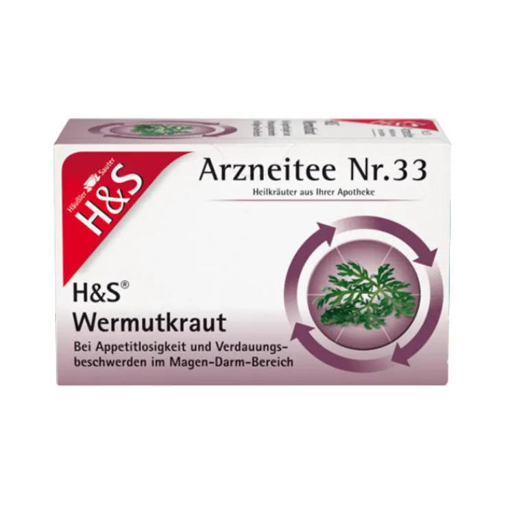 H&S Wermutkraut Filterbeutel, 20X1.5 g