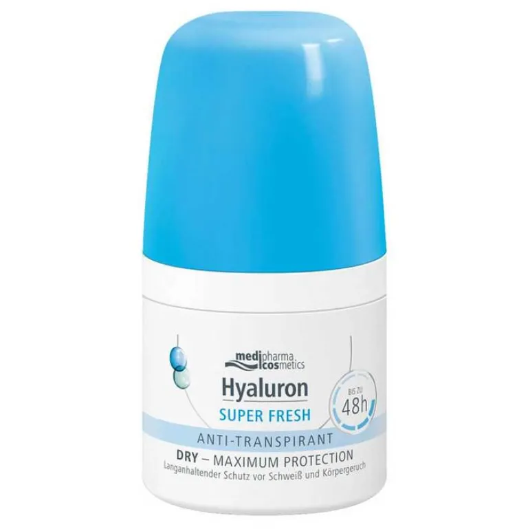 Best Hyaluron Deo Roll-on super fresh, 50 ml Antitranspirant & Deo