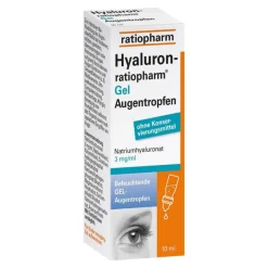 Hot Ratiopharm Hyaluron- Gel Augentropfen, 10 ml