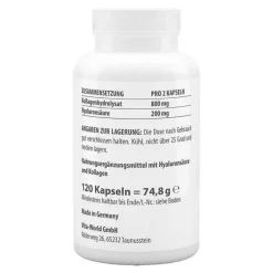 Hot Vitaworld Hyaluronsäure 100 + Kollagen 400 Kapseln, 120 St