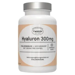Hot Hyaluronsäure Kapseln 300 mg vegan, 60 St Hyaluronsäure