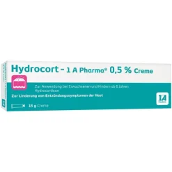 Discount Hydrocort - 1 A Pharma® 0,5 % Creme, 15 g Neurodermitis Creme|Cortisonsalbe