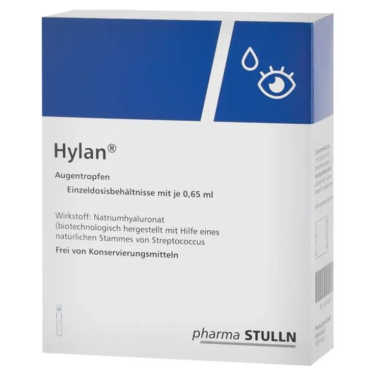 Hylan 0,65 ml Augentropfen, 60 St