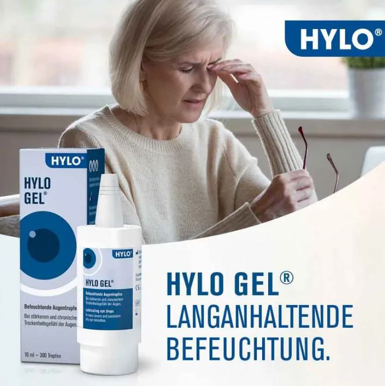 Discount HYLO GEL Augentropfen, 10 ml Augentropfen Trockene Augen