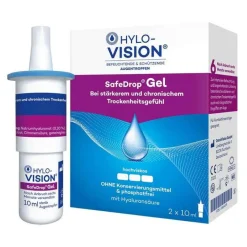 Sale Hylo-Vision Safedrop Gel Augentropfen, 2X10 ml