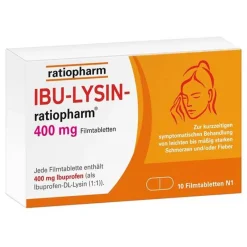Sale Ratiopharm IBU LYSIN 400 mg - mit Ibuprofen, 10 St