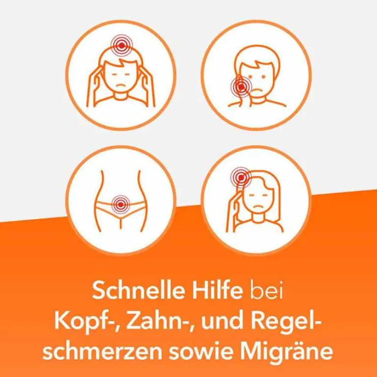 New Ratiopharm IBU LYSIN 400 mg - mit Ibuprofen, 20 St