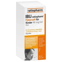 Discount Ibu 4% Fiebersaft für Kinder, 100 ml Ibuprofen