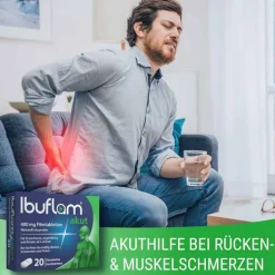 Ibuflam® akut: 400 mg Ibuprofen Schmerztabletten, 20 St