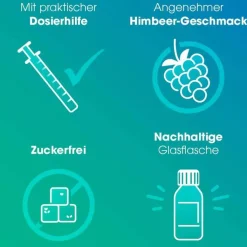 Ibuflam Kindersaft 2% gegen Fieber und Schmerzen Suspension, 100 ml