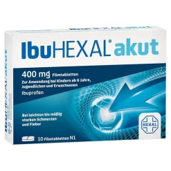 Online akut 400 mg Filmtabletten, 10 St Zahnschmerztabletten|Regelschmerzen Tabletten