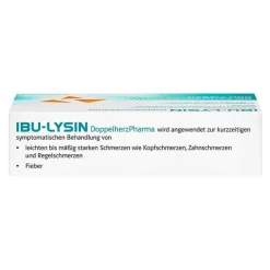 Online IBU-LYSIN 400 mg Filmtabletten , 20 St Zahnschmerztabletten|Regelschmerzen Tabletten