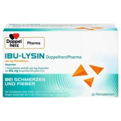 Discount IBU-LYSIN 400 mg Filmtabletten, 50 St Zahnschmerztabletten|Regelschmerzen Tabletten