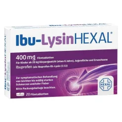 Online Hexal Ibu-Lysin 400 mg Filmtabletten, 20 St