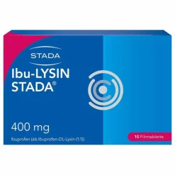 Clearance Ibu-LYSIN ® 400 mg Filmtabletten, 10 St Zahnschmerztabletten|Regelschmerzen Tabletten