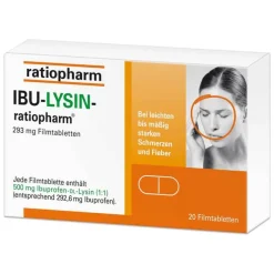 Sale Ratiopharm IBU-LYSIN-® 293 mg Filmtabletten, 20 St