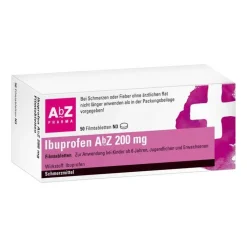 Ibuprofen AbZ 200 mg Filmtabletten, 50 St
