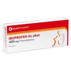 Sale IBUPROFEN AL akut 400 mg Filmtabletten, 20 St Kinder Zahnschmerztabletten|Regelschmerzen Tabletten