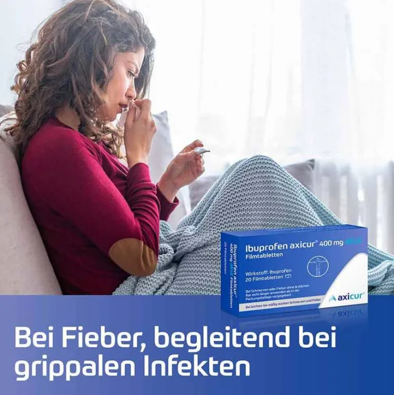 Discount axicur Ibuprofen ® 400 mg akut Filmtabletten, 20 St