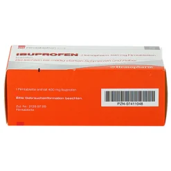 Online Ibuprofen 400 mg Filmtabletten, 50 St Zahnschmerztabletten|Regelschmerzen Tabletten