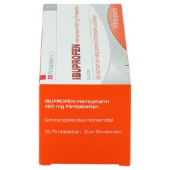 Online Ibuprofen 400 mg Filmtabletten, 50 St Zahnschmerztabletten|Regelschmerzen Tabletten