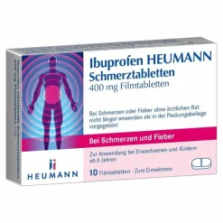 Ibuprofen HEUMANN Schmerztabletten 400 mg, 10 St