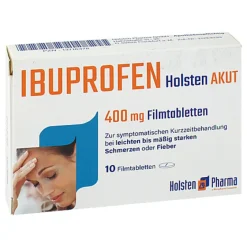 Outlet Ibuprofen akut 400 mg Filmtabletten, 10 St Ibuprofen