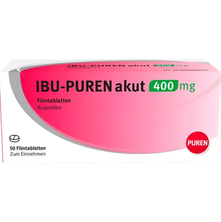 Puren Ibu- akut 400 mg Filmtabletten, 50 St