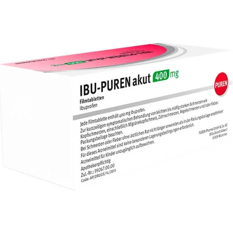 Puren Ibu- akut 400 mg Filmtabletten, 50 St